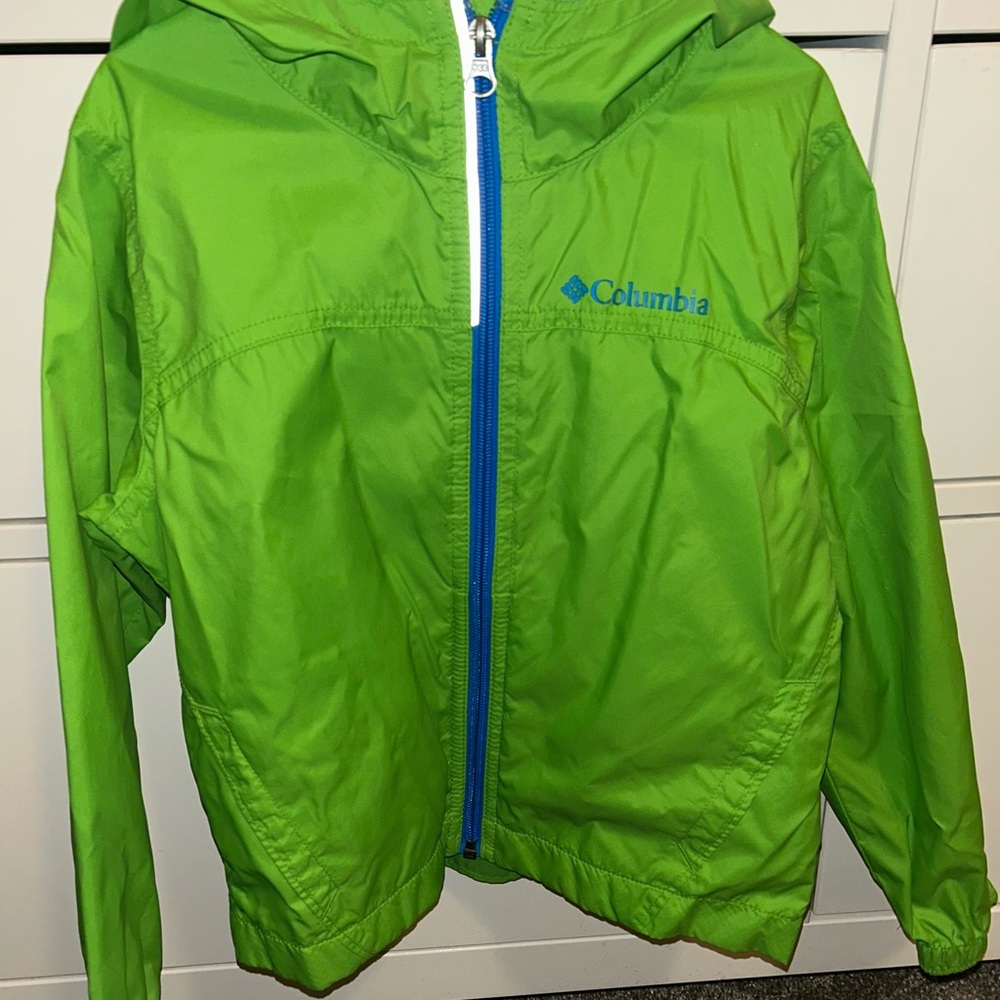Columbia Kids Bright Green Coat